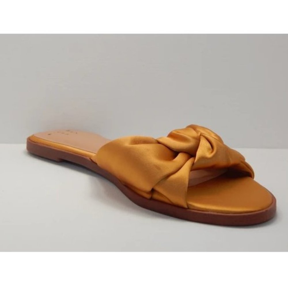 A New Day Women's Stacia Knotted Satin Slide